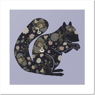 Garden Squirrel Posters and Art